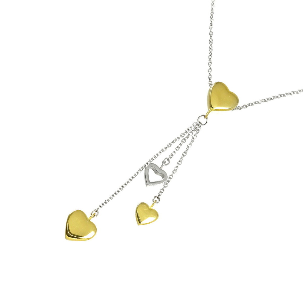 Tiffany & Co. Heart Diamond Necklace, 40cm, 18K Yellow Gold (750)